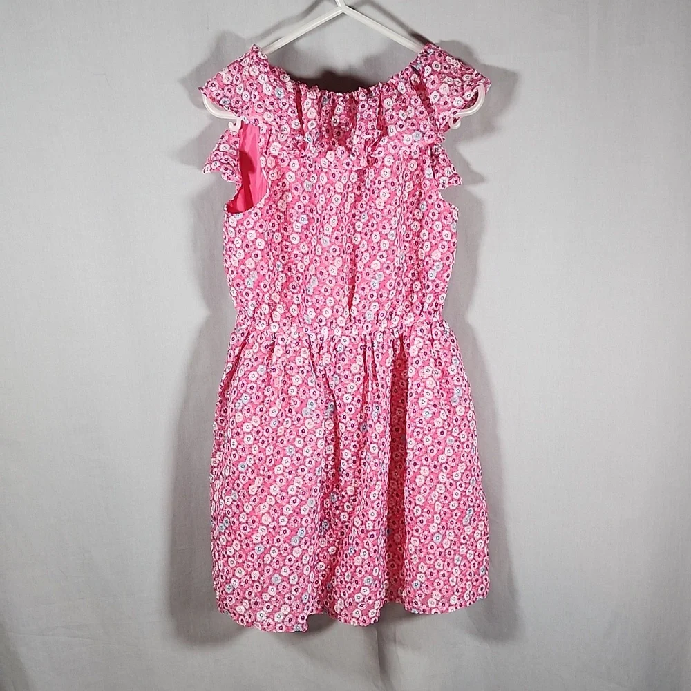 Gymboree Floral Design Girls Dress Size 5